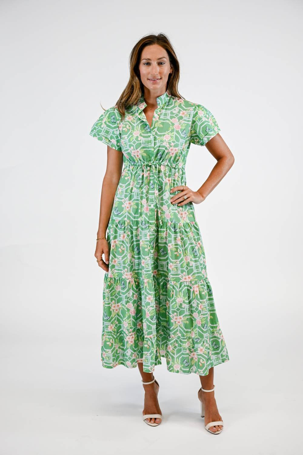 Victoria Dunn - Hurley Tiered Dress