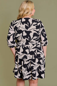 Gilli - Abstract Midi Dress