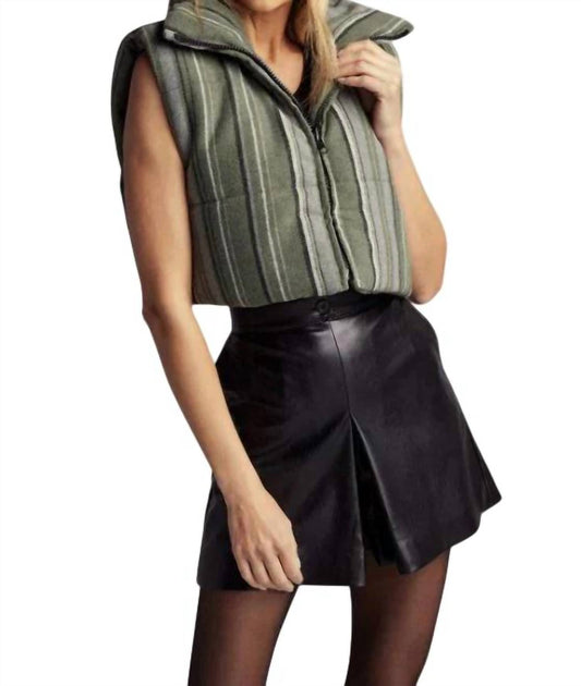 Sundays - Stripe Puffer Vest