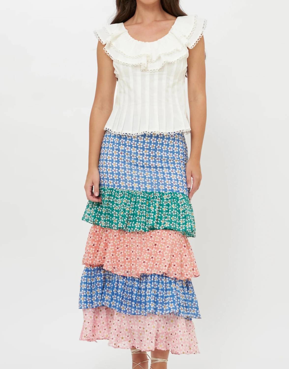 Oliphant - Ruffle Maxi Skirt