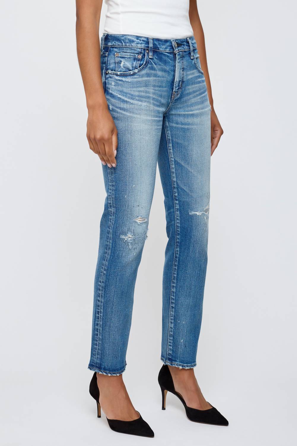 Moussy - Vintage Bridgeville Slim Straight Denim Jean