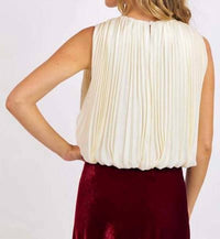 Sage The Label - AMOUR PLEATED BUBBLE TOP