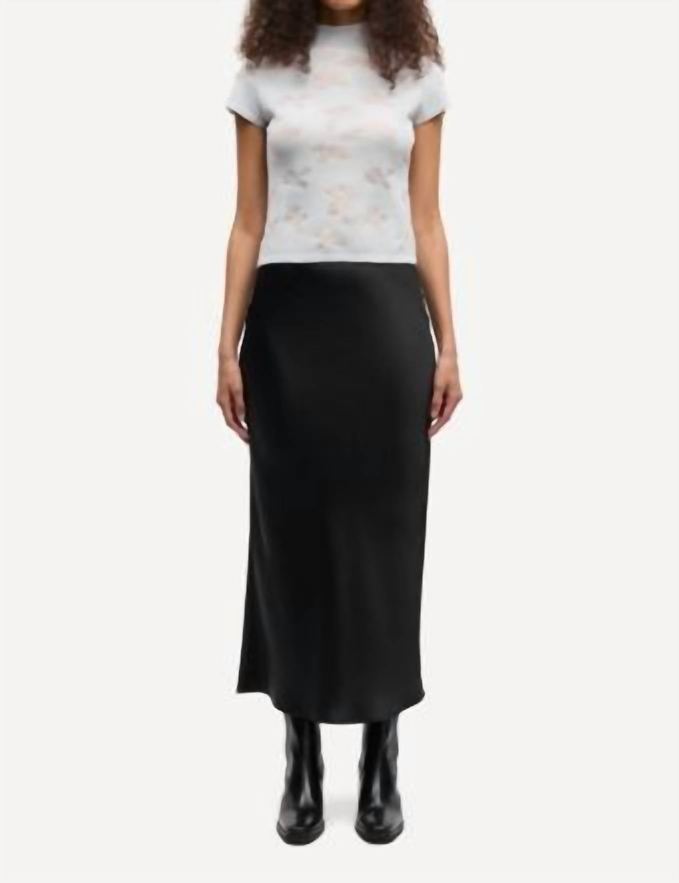 Samsoe - Samarine Sheer Floral Jacquard T Shirt