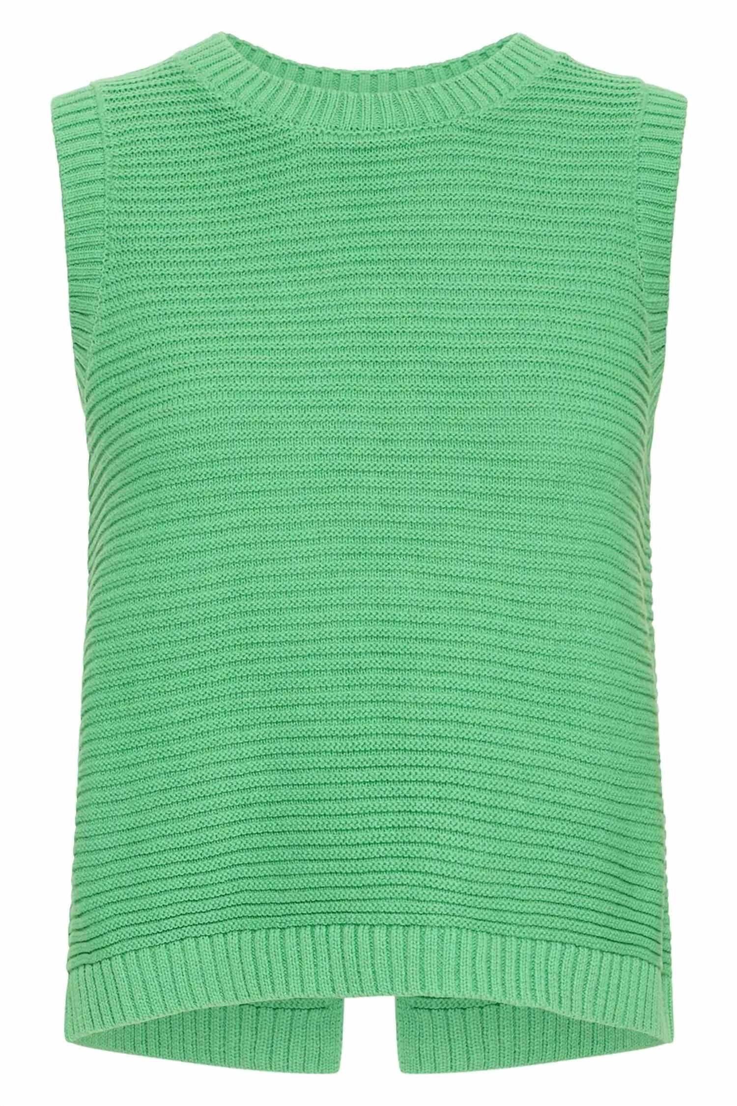 Ichi - Dottie Sweater Tank Top