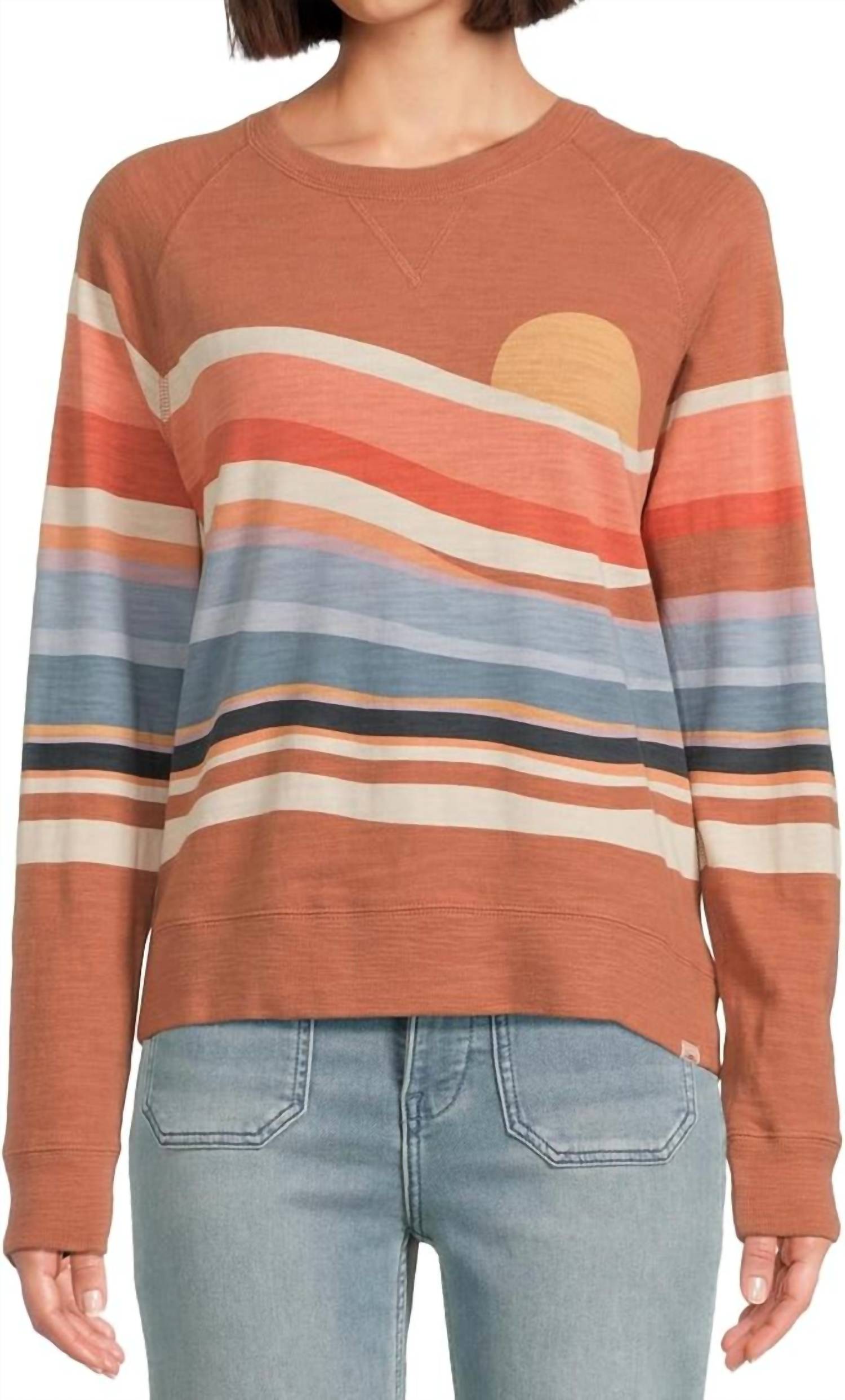 Faherty - Sunwashed Slub Crew Top