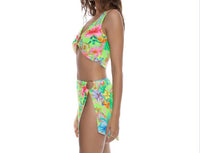 Luli Fama - Hibiscus Dream Ring Crop Top
