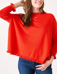 Mersea - Catalina Ruffle Cotton Sweater