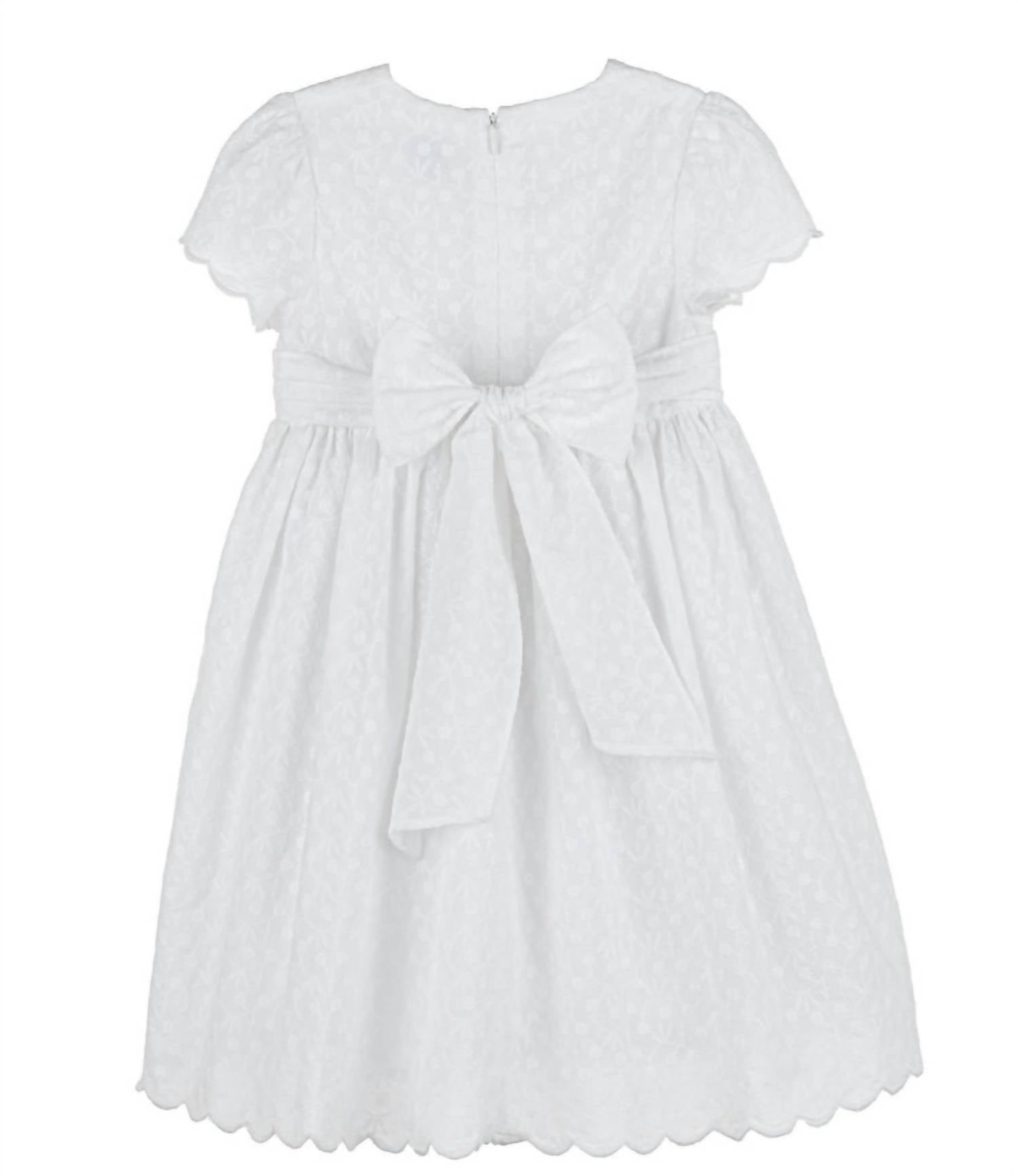 Maria Casero - Girls Embroidered Dress