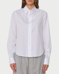 WE-AR4 Rebel Shirt Top in white - women's long sleeve top