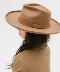 Gigi Pip - Luca Pencil Brim Teardrop Fedora