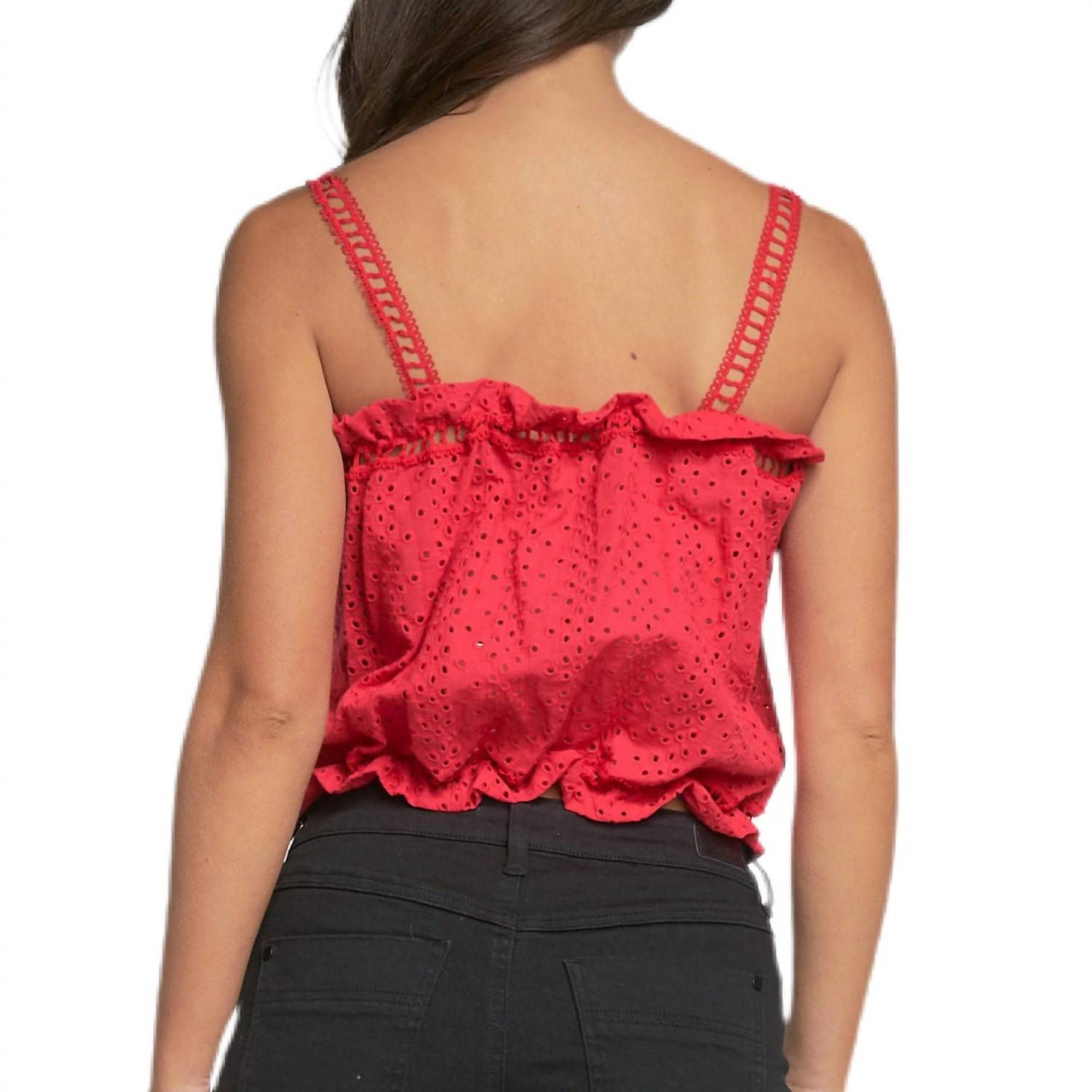 Elan - Ruffled Tank Top