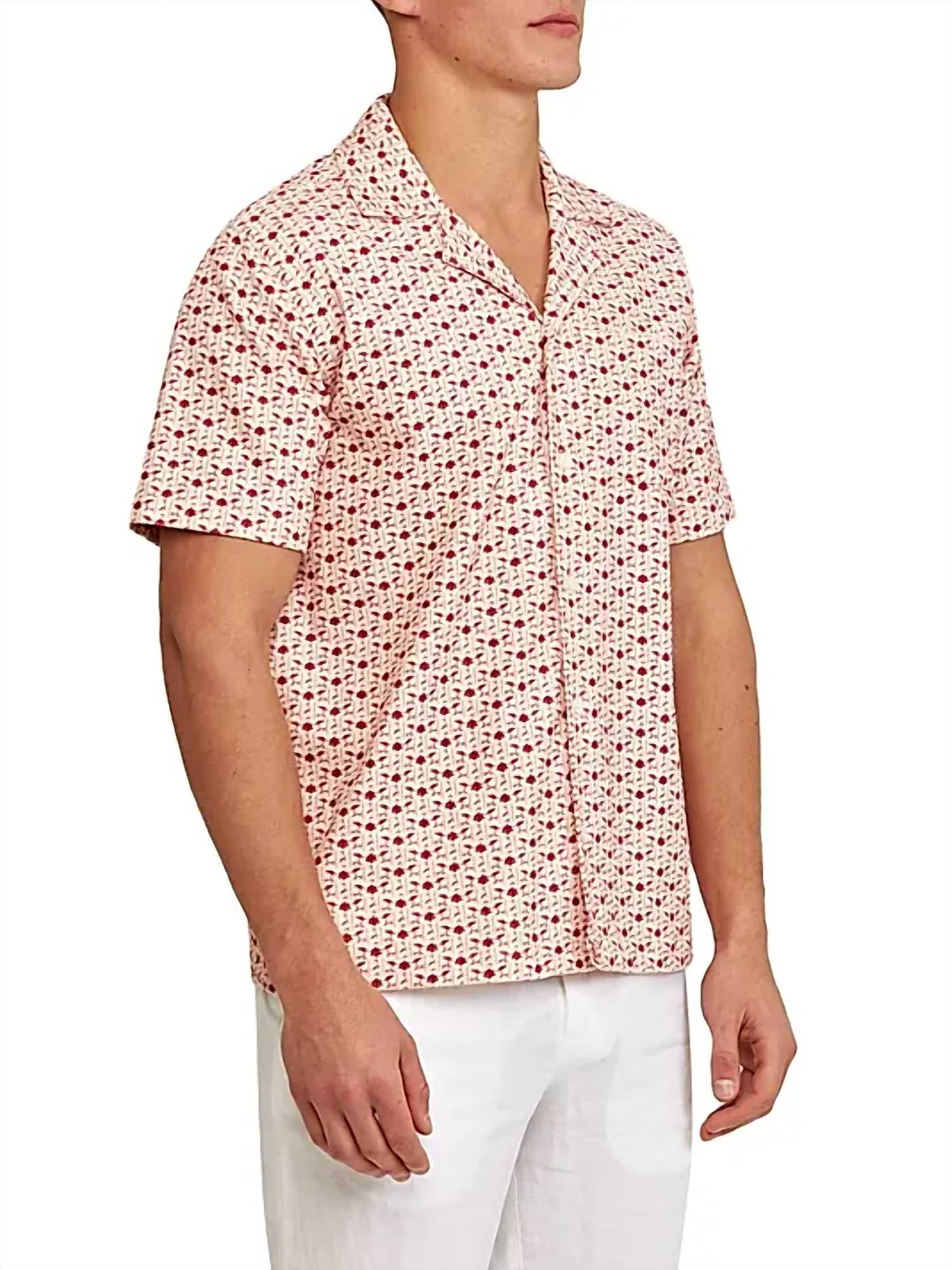 Orlebar Brown - Marne Bandana Corduroy Shirt