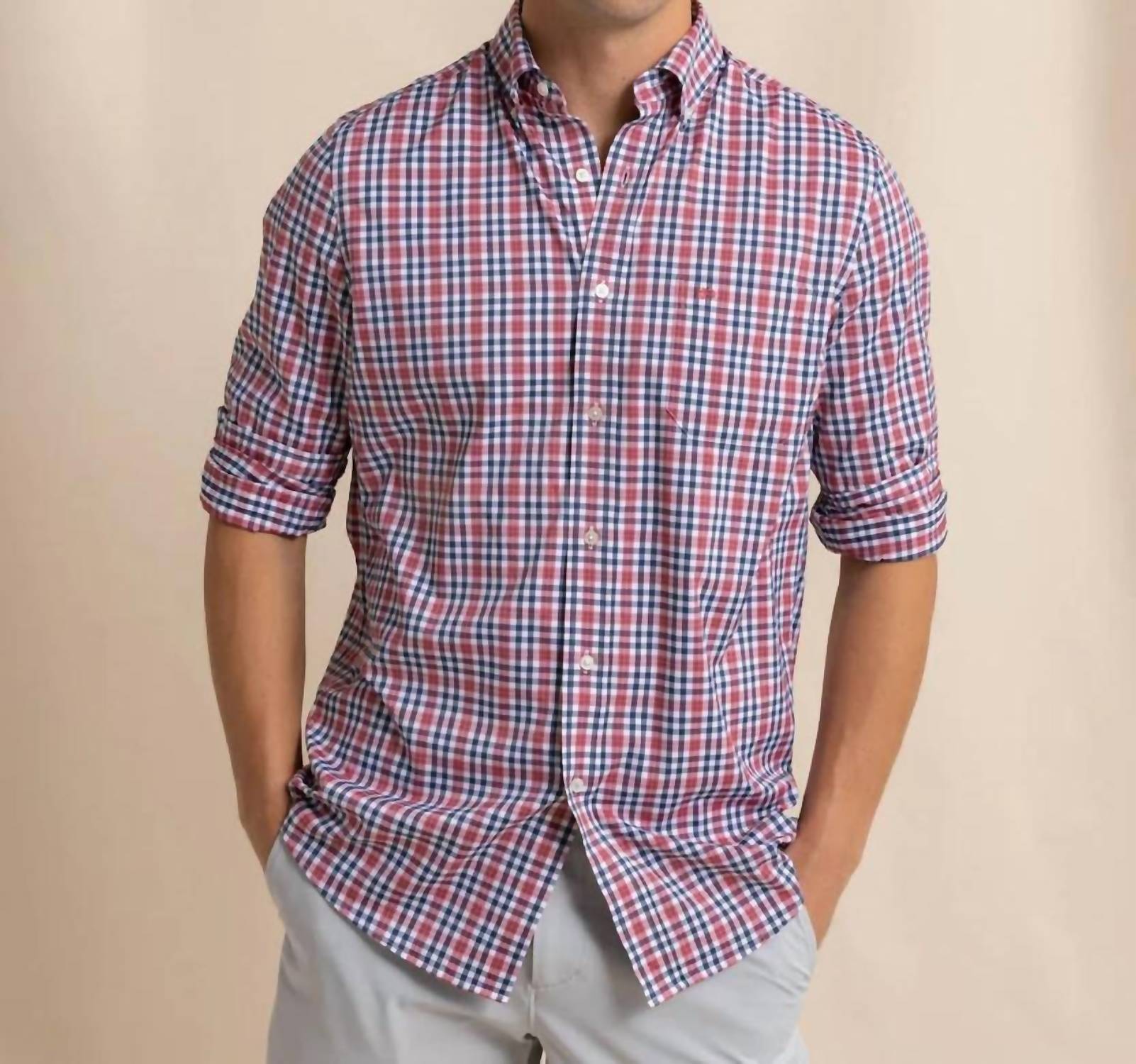 Southern Tide - Intercoastal Haywood Plaid Sport Shirt
