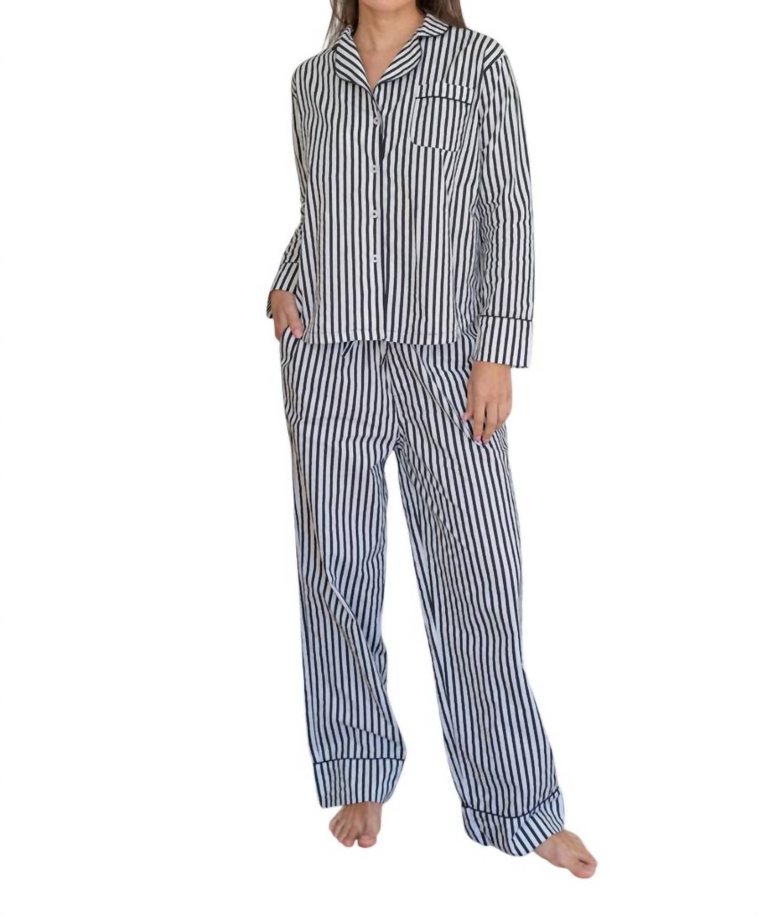 Denise Rae - Zee Zee Long Sleeve Set Pajama
