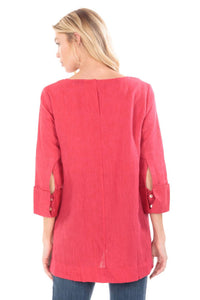 Linen Fit and Flare Tunic