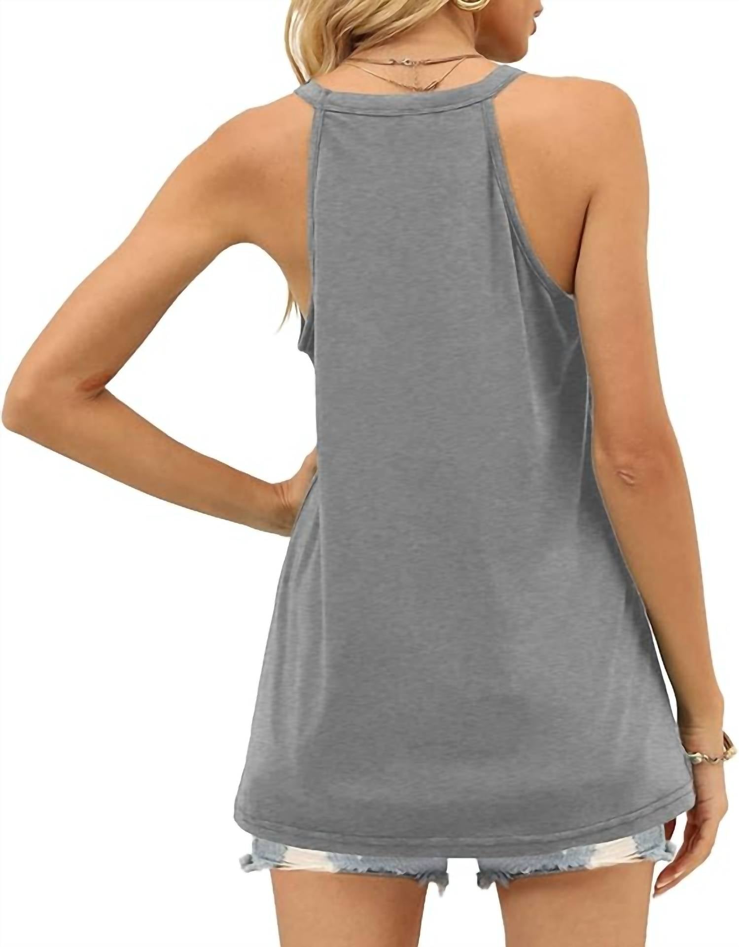 Shirley Stone - Keyhole Tank Top