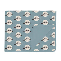 Kickee - Toddler's Stormy Sea Santa's Sleigh Blanket
