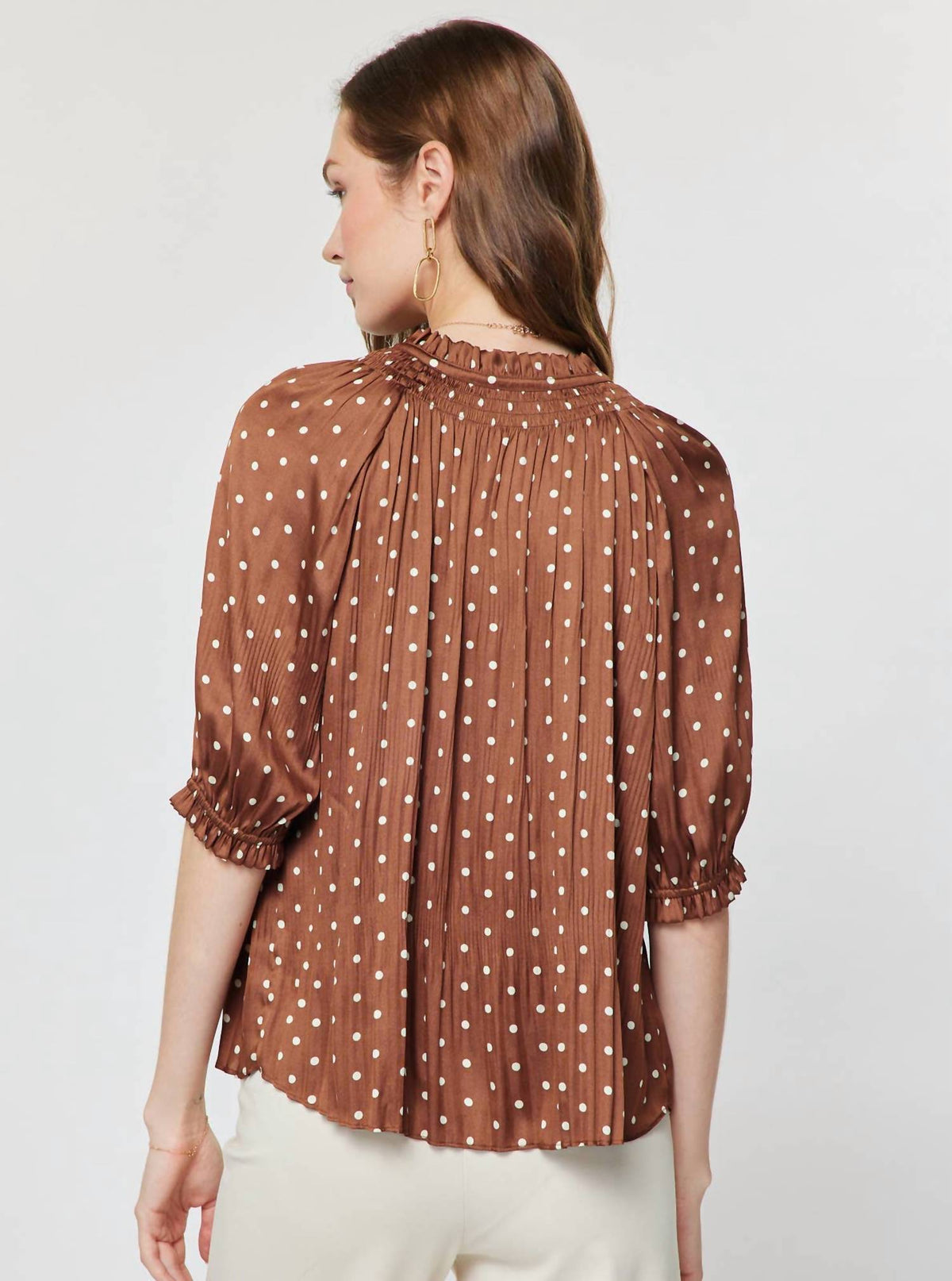 Current Air - Polka Dot Peggy Blouse