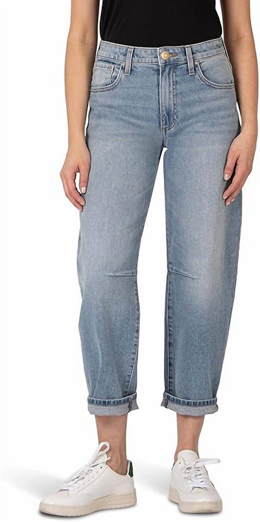 Kut From The Kloth - Ashley High Rise Slouchy Barrel Straight Leg Jeans