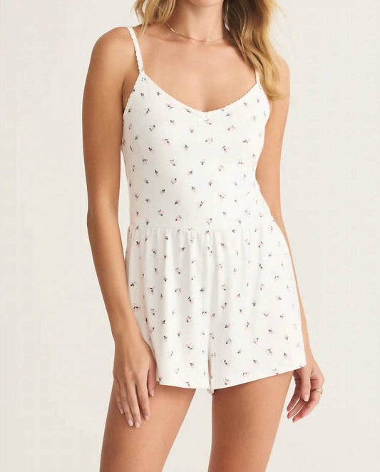 Z Supply - Daydream Ditsy Floral Pointelle Romper
