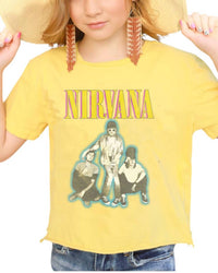 Rowdy Sprout - Girl's Sunrise Nirvana Not So Quite Crop Top