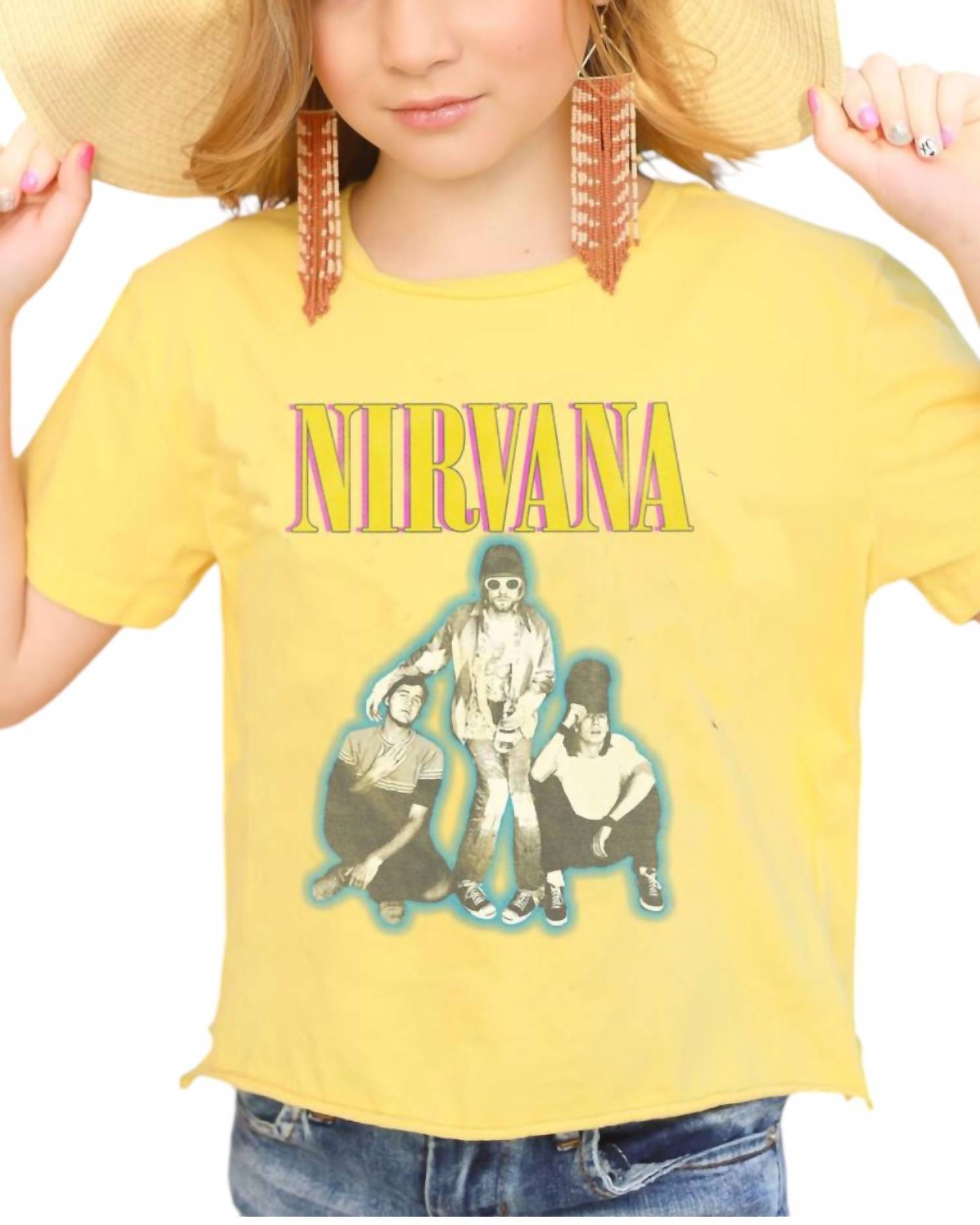 Rowdy Sprout - Girl's Sunrise Nirvana Not So Quite Crop Top