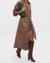 Apiece Apart - Alessandra Sarong Shirt Dress