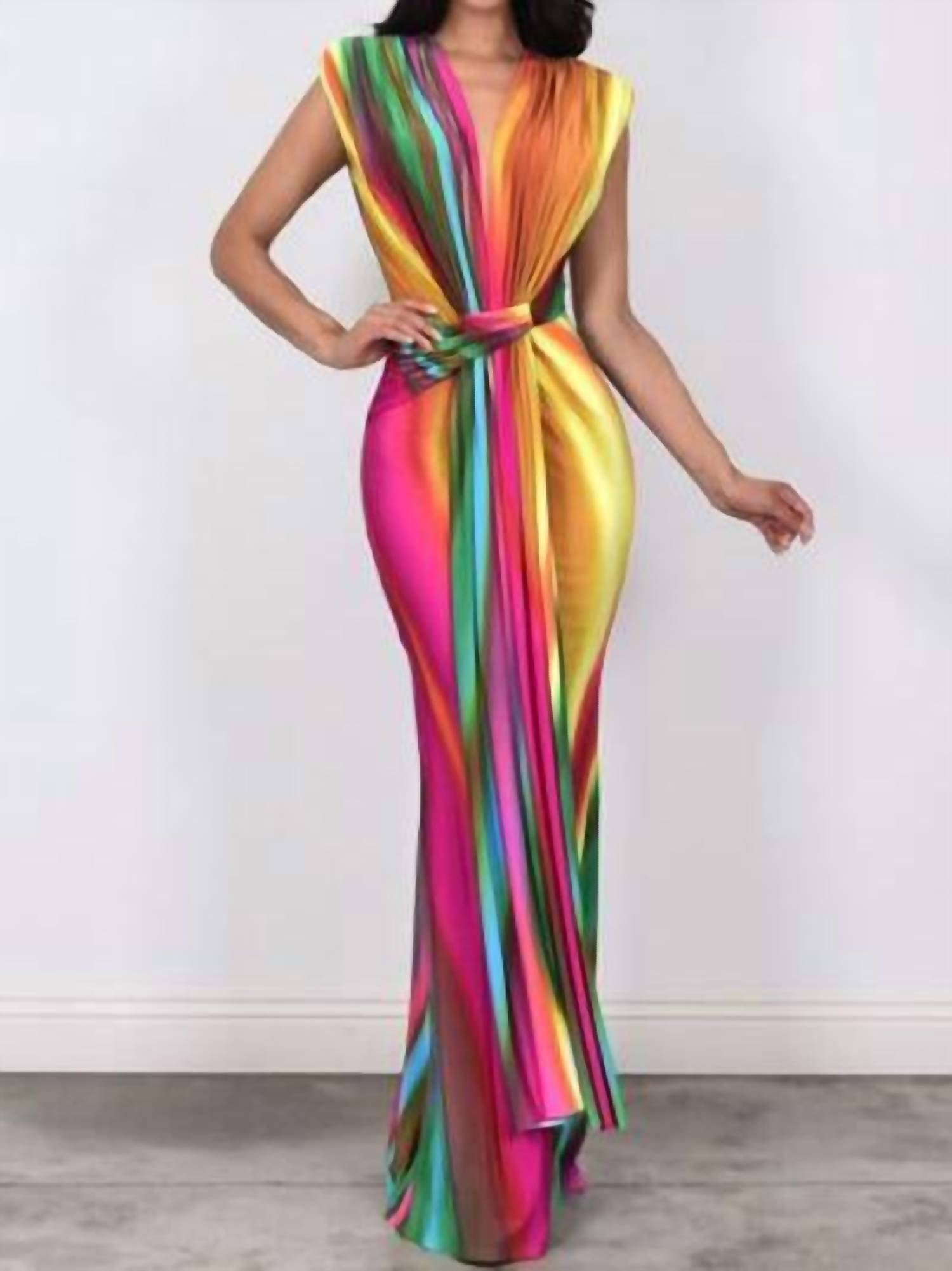 Cameo - Swirl Print Dress