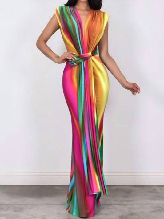 Cameo - Swirl Print Dress