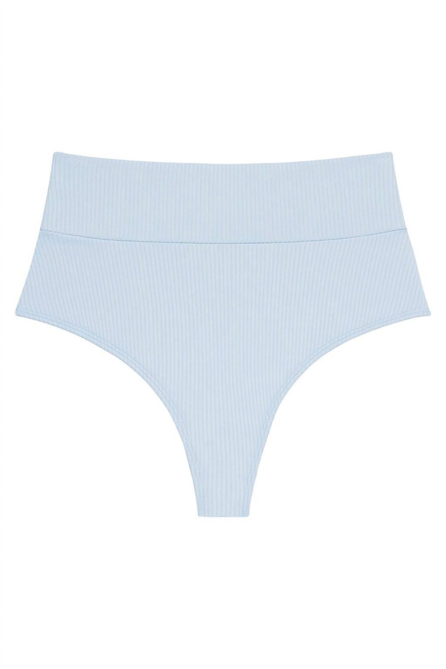 Montce - Women's Added Coverage High Rise Bikini Bottom