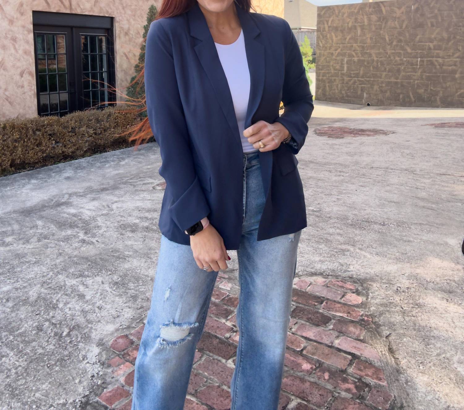 Skies Are Blue - Emmie Blazer