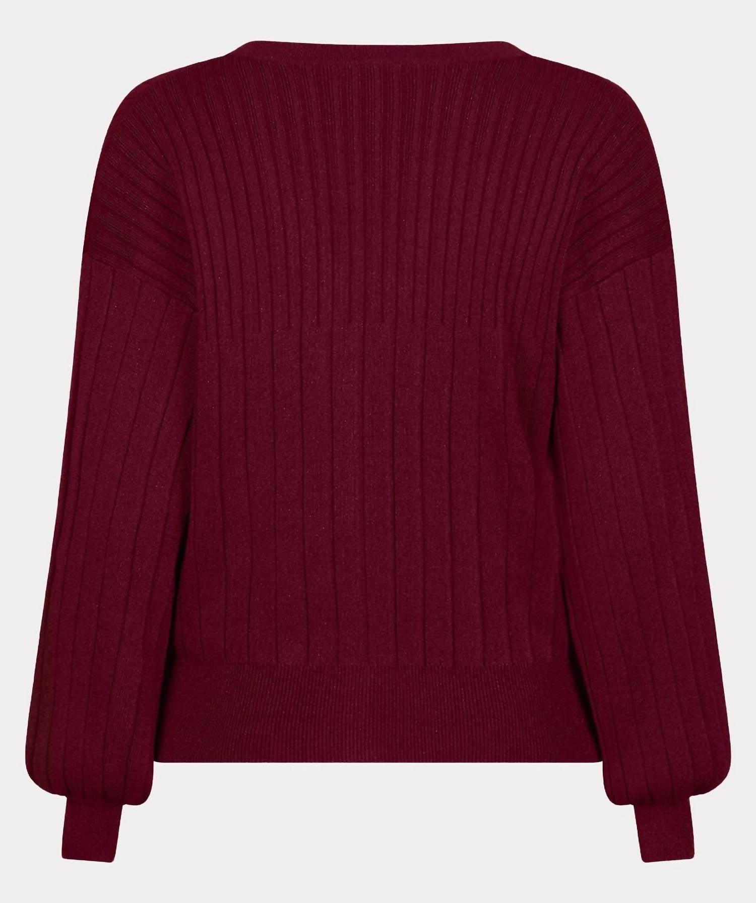 Esqualo - Women's Rib Lurex Cardigan