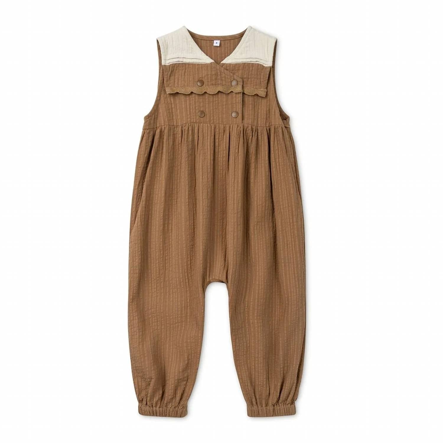 Bonjour - Girls Sailor Collar Romper
