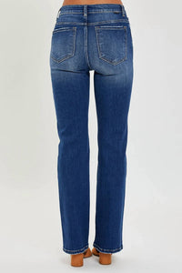 Risen - Mid Rise Relaxed Bootcut Jeans - Plus