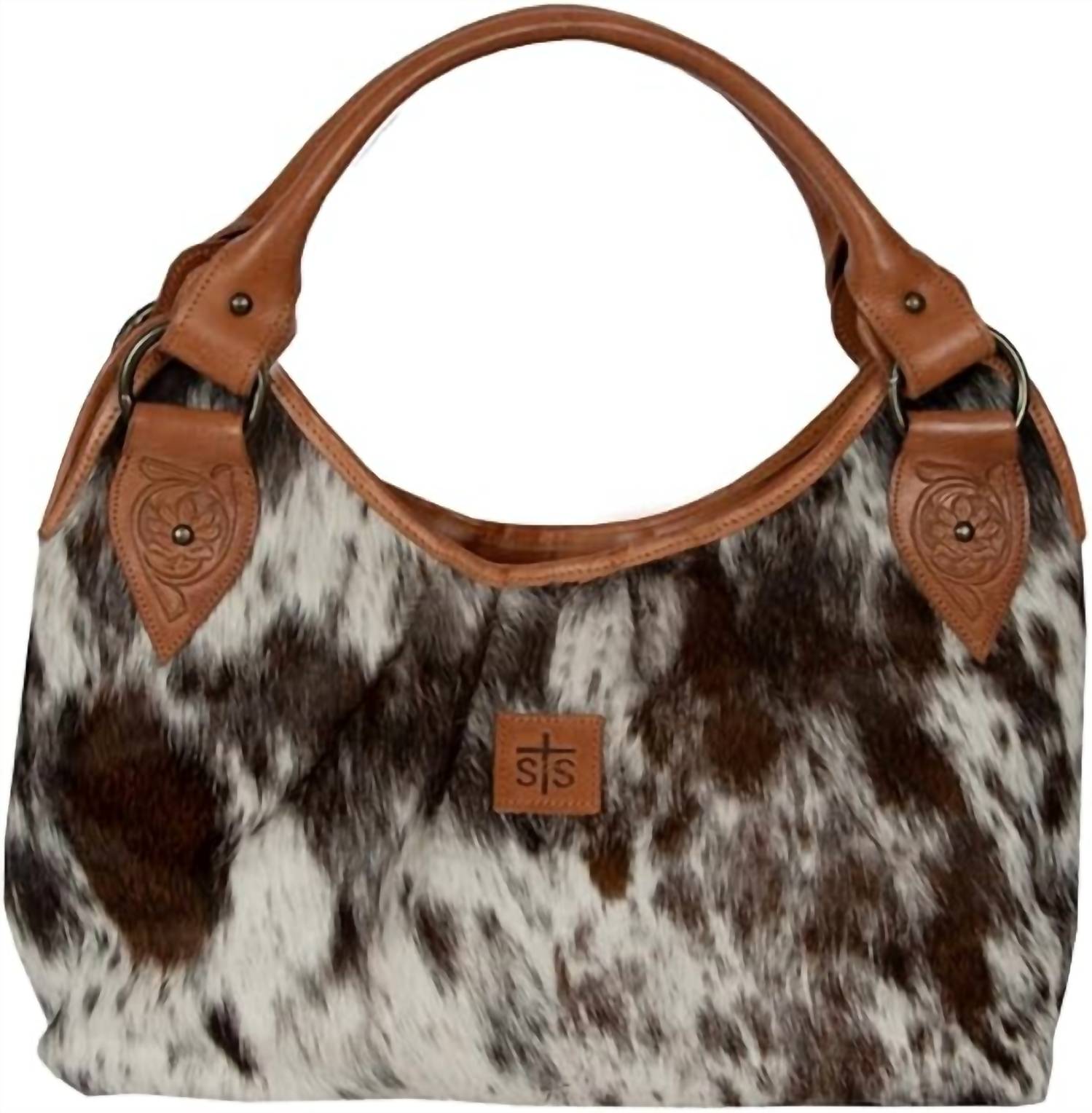 Sts Ranchwear - Women's Yippee Kiyay Hobo Cowhide Handbag