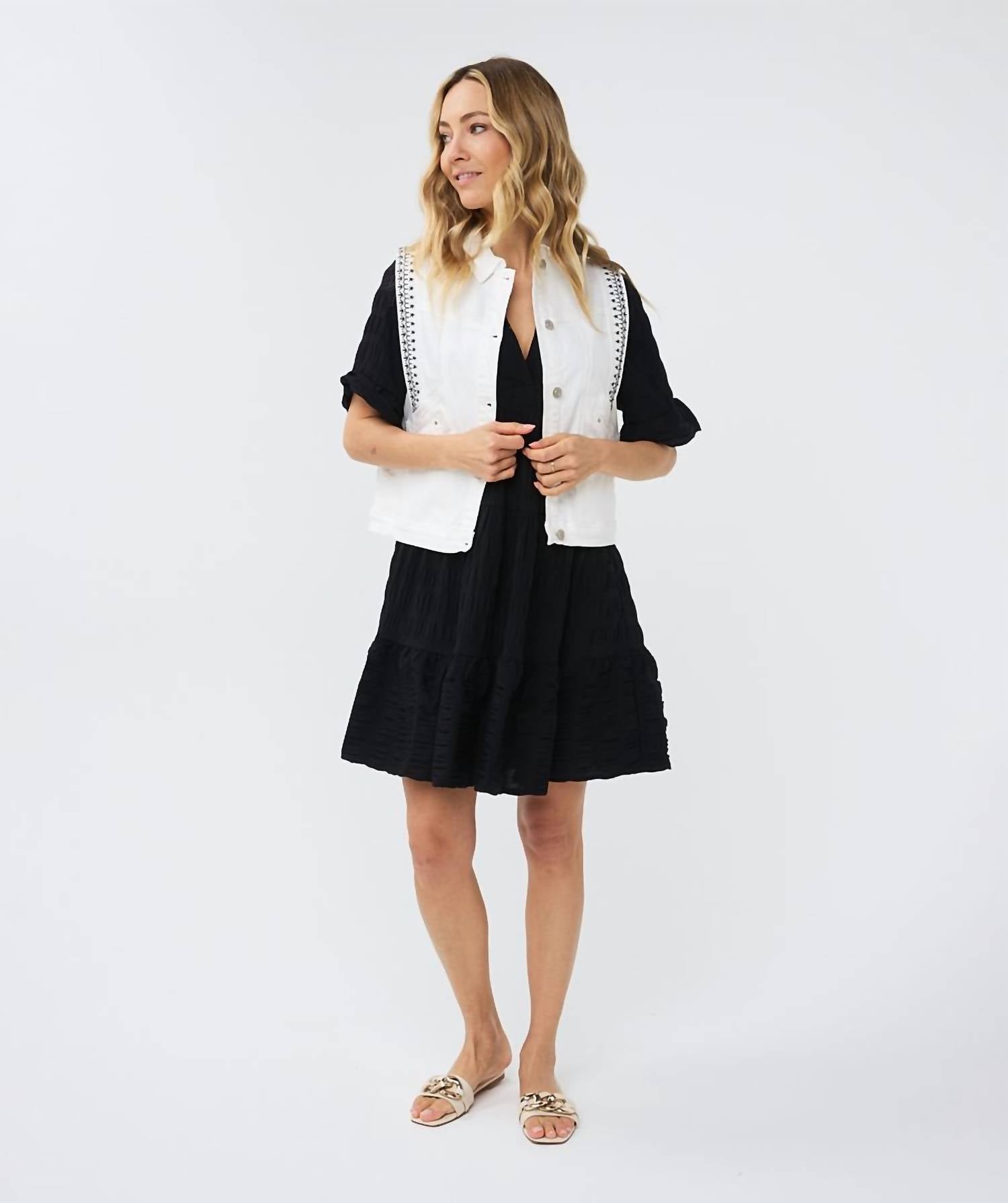 Esqualo - Dagny Seersucker Dress