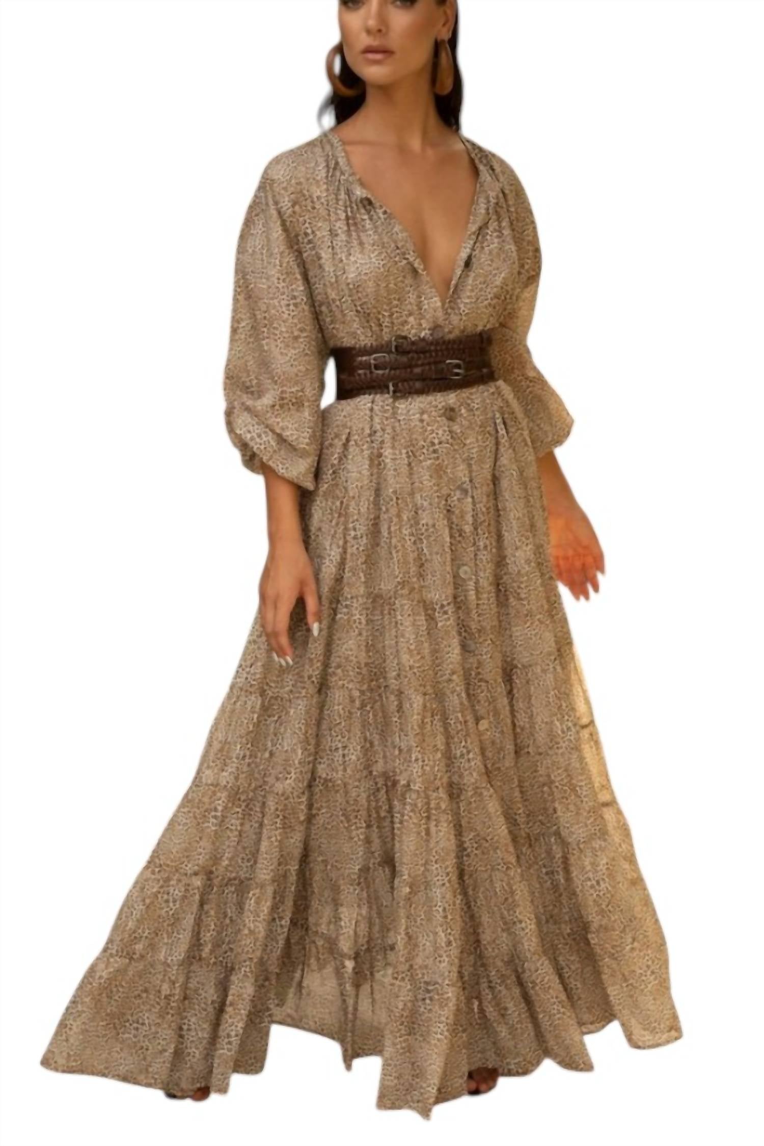 Erika Peña - Ella Bohemian Maxi Dress