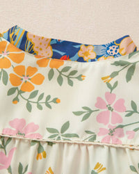 Shewin - Daphne Retro 70's Floral Top