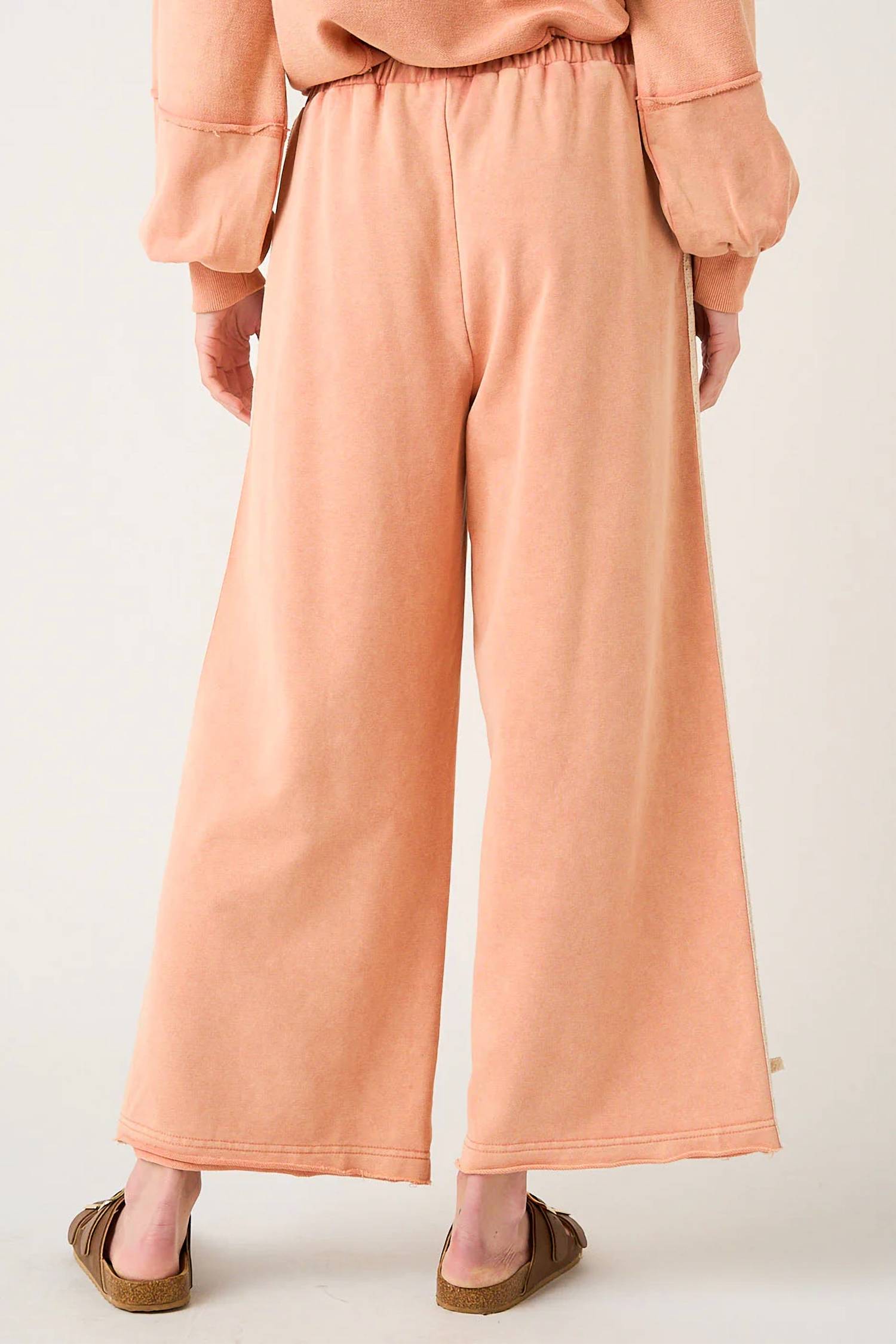 Mittoshop - Feeling Peachy Wide Leg Pants