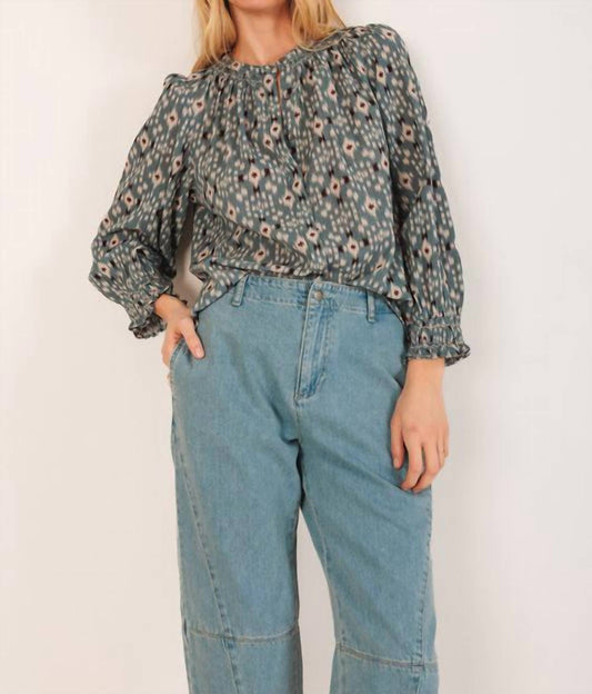 Indi & Cold - Ikat Print Shirt