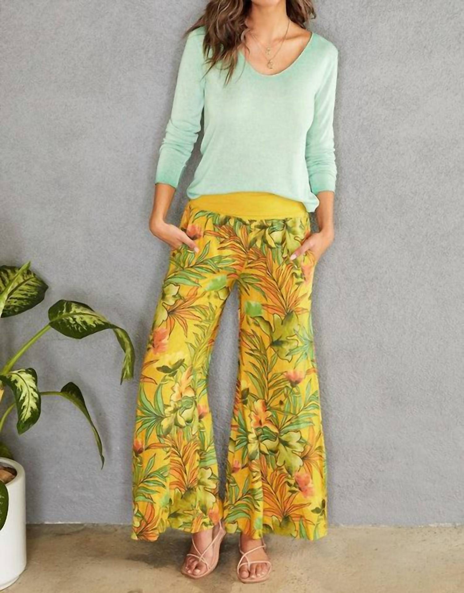 Venti6 - Lurex Edge Top