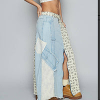 Pol - Floral Maxi Skirt