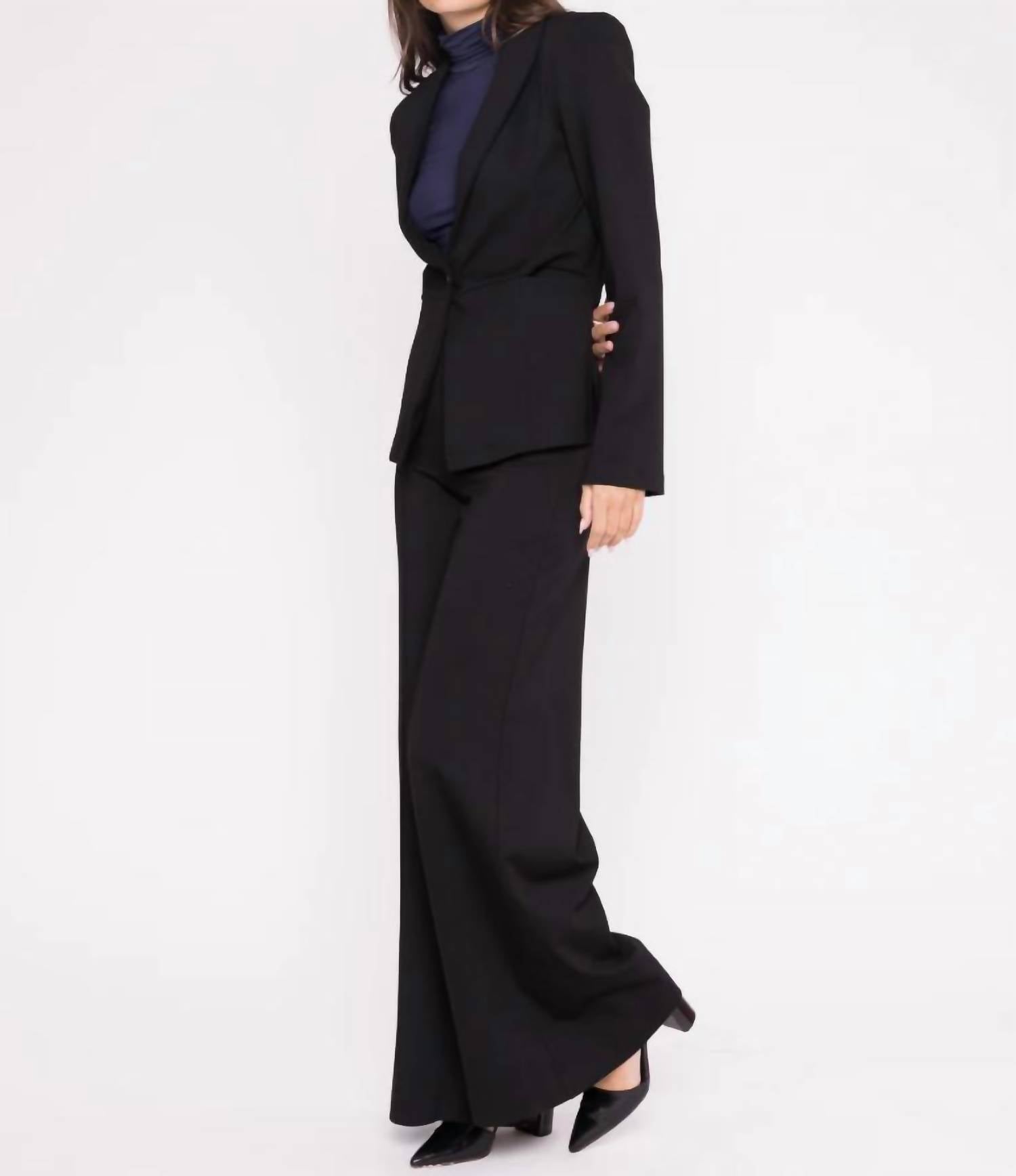 Ripley Rader - Ponte Knit Fitted Blazer