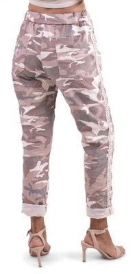 Gigi Moda - Caterina Camo Slim Pants