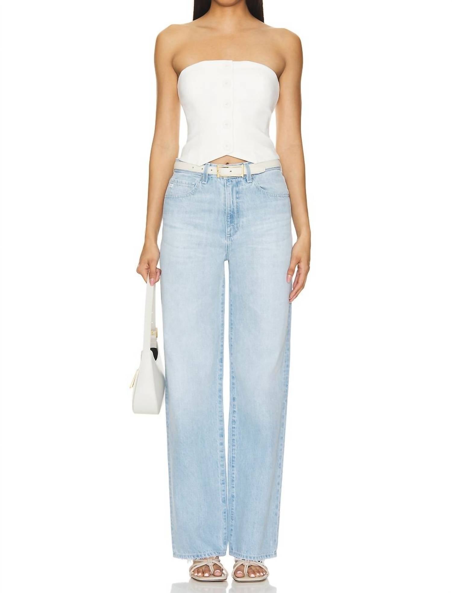 Ag Jeans - Kora High Rise Wide Leg Jeans