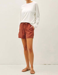 Be Cool - High Rise Tie Shorts