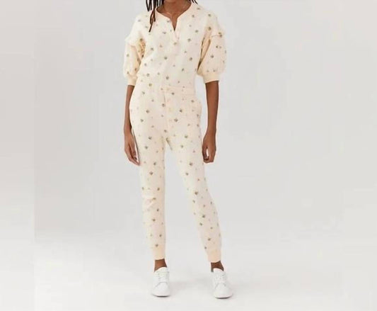 Something Navy - Esmeralda Ruffle Jumpsuit