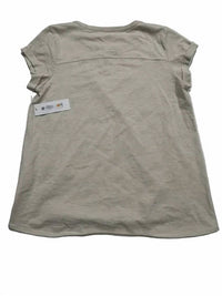 Dkny - V-inset Roll-sleeve T-shirt
