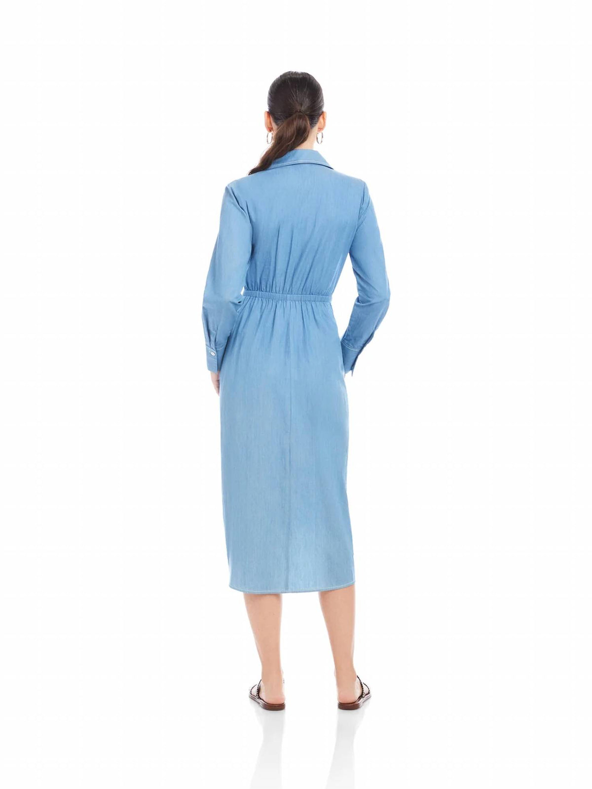 Fifteen Twenty - Rayleen Pleated Shirtdress