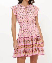 Oliphant - Cinched Flirty Short Dress